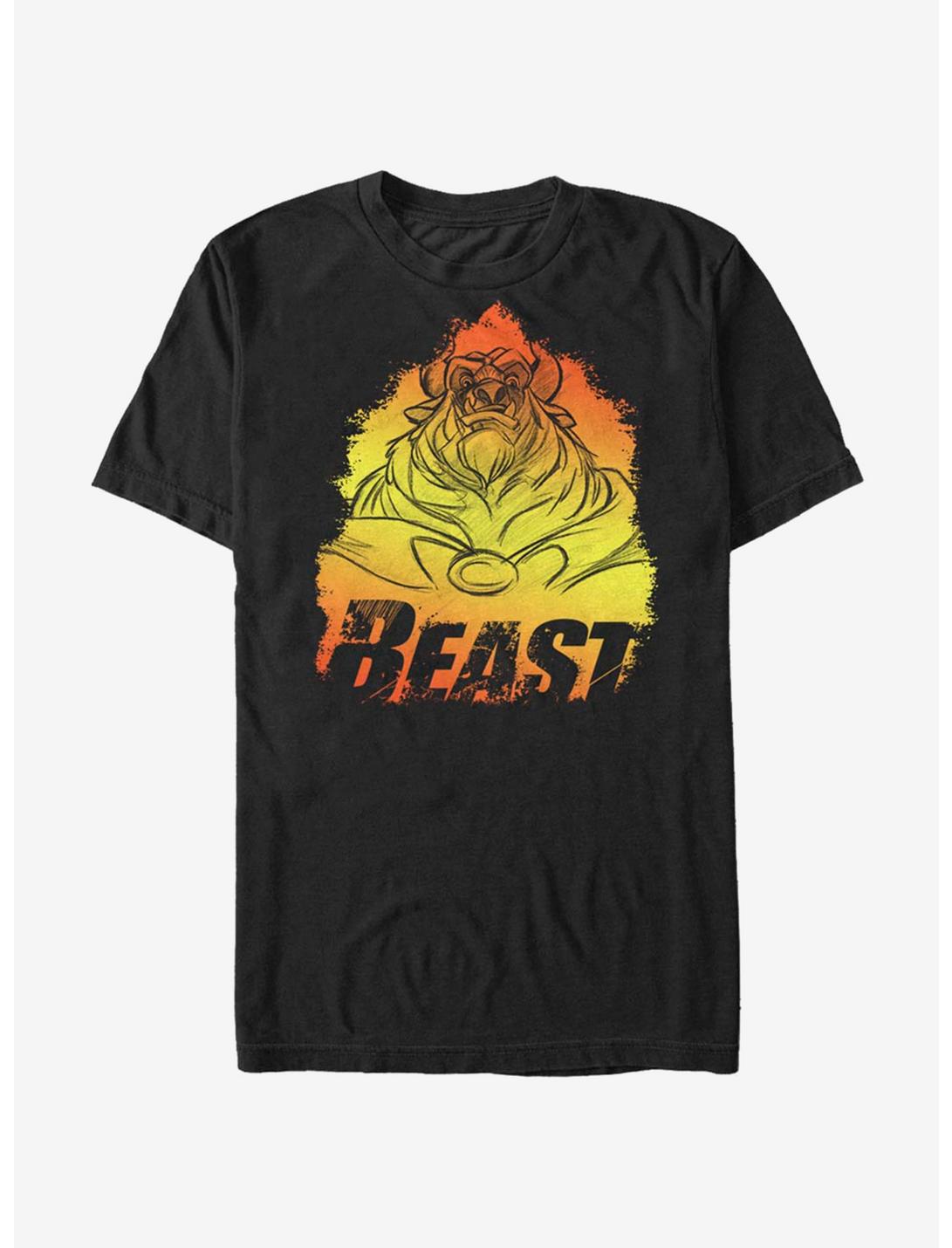 Disney Beauty and The Beast Flame T-Shirt