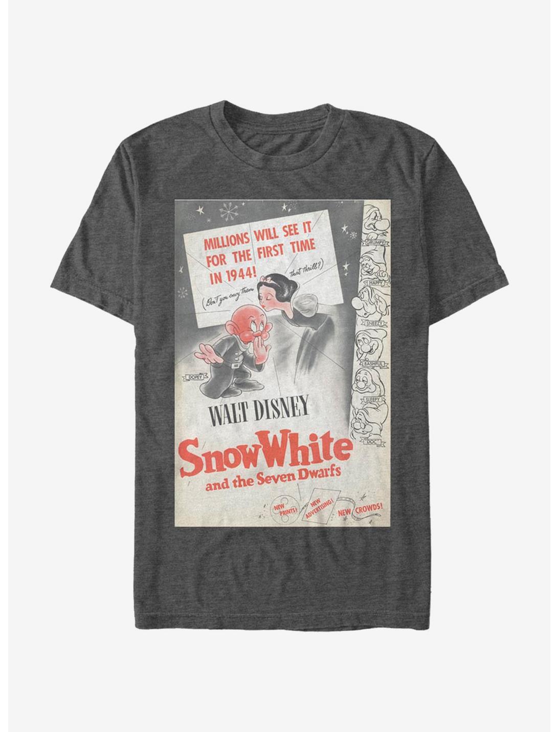 Disney Snow White Red Dopey Poster T-Shirt