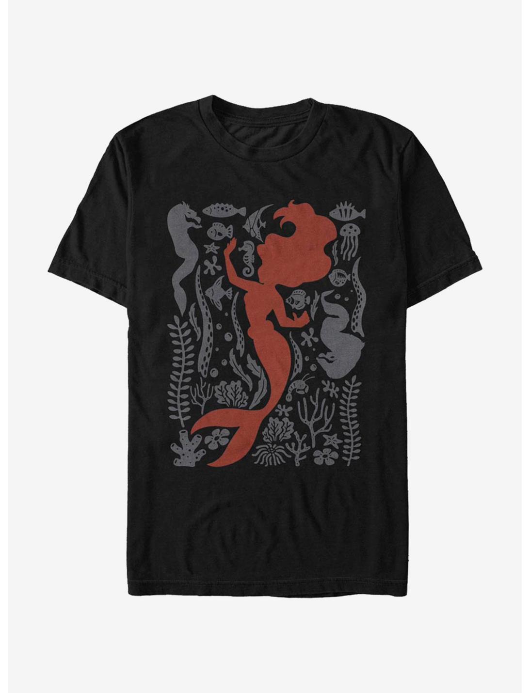 Disney Little Mermaid Tapestry T-Shirt