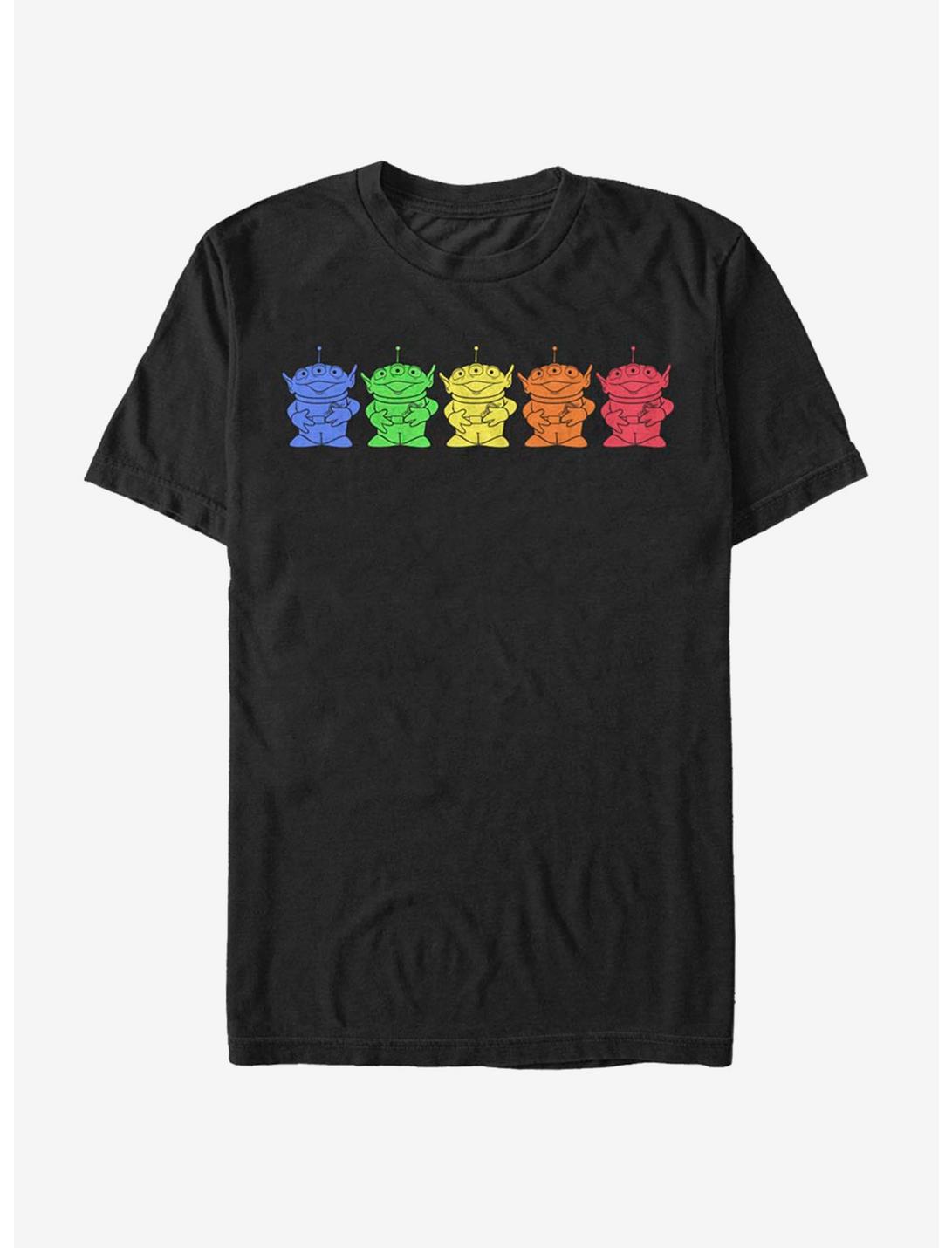 Disney Pixar Toy Story Chromatic Aliens T-Shirt