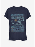 Disney Moana Moana Sweater Collage Girls T-Shirt