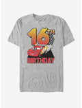 Disney Pixar Cars Lightning Birthday 16 T-Shirt