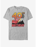 Disney Pixar Cars Lightning Birthday 40 T-Shirt
