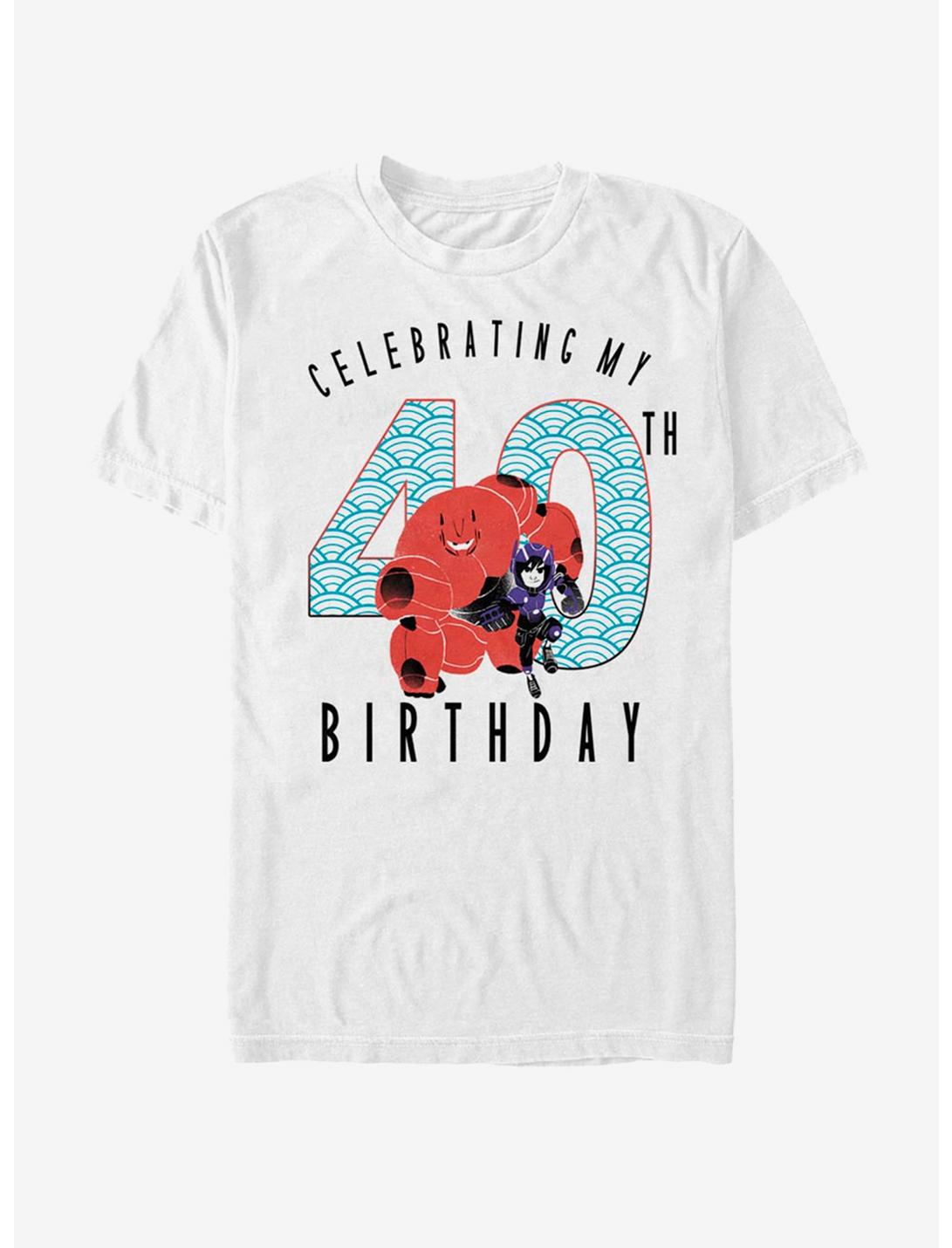 Disney Pixar Big Hero 6 Baymax 40 Years T-Shirt