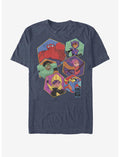 Disney Pixar Big Hero 6 Big Six Hex T-Shirt