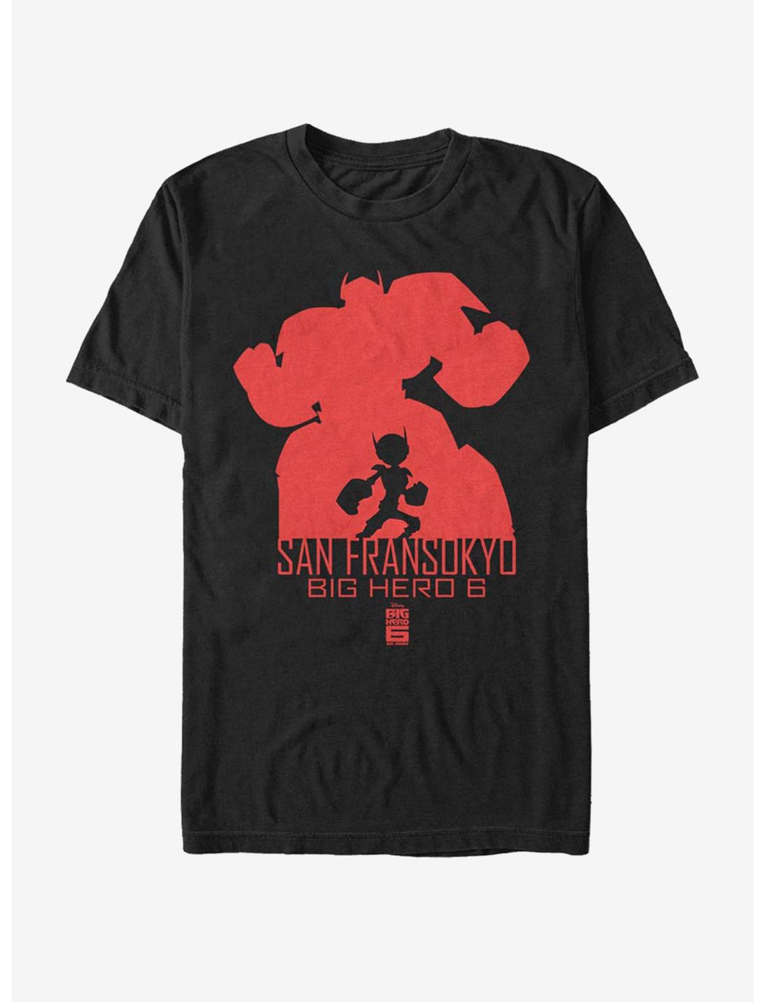 Disney Pixar Big Hero 6 Silhouette Baymax T-Shirt