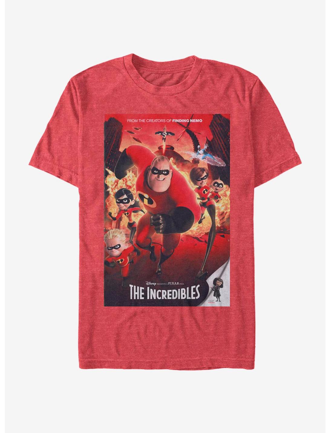 Disney Pixar The Incredibles Incredibles Poster T-Shirt