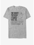 Disney Snow White Grumpy Sorry T-Shirt