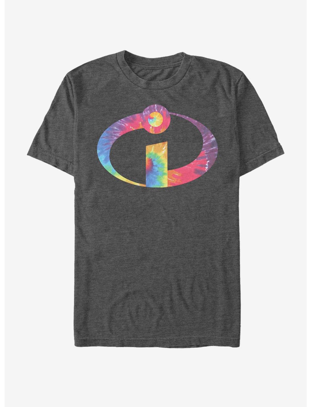 Disney Pixar The Incredibles Tie Dye Logo T-Shirt