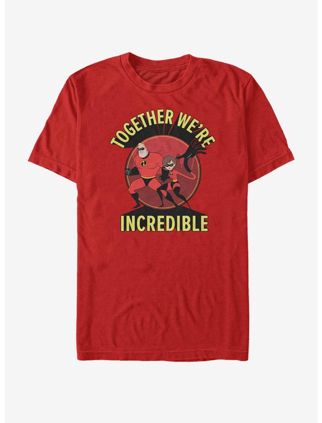 Disney Pixar The Incredibles Togerther We'Re Incredible T-Shirt