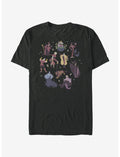 Disney Villains Doodle Disney Villains Bad Dudes T-Shirt