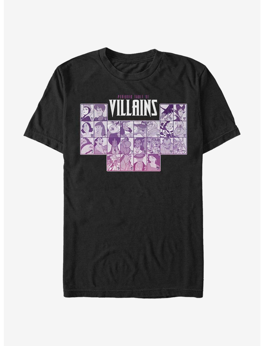 Disney Villains Periodic Villains T-Shirt