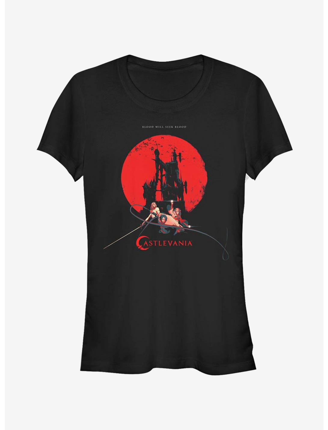 Castlevania Hero Weapons Girls T-Shirt