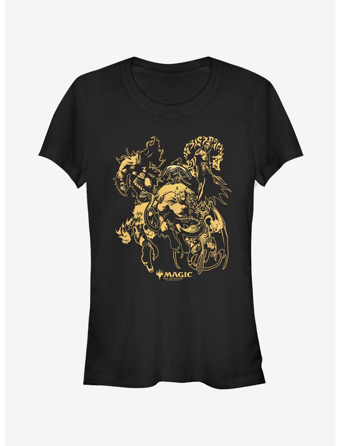 Magic: The Gathering Magic Character Outine Girls T-Shirt