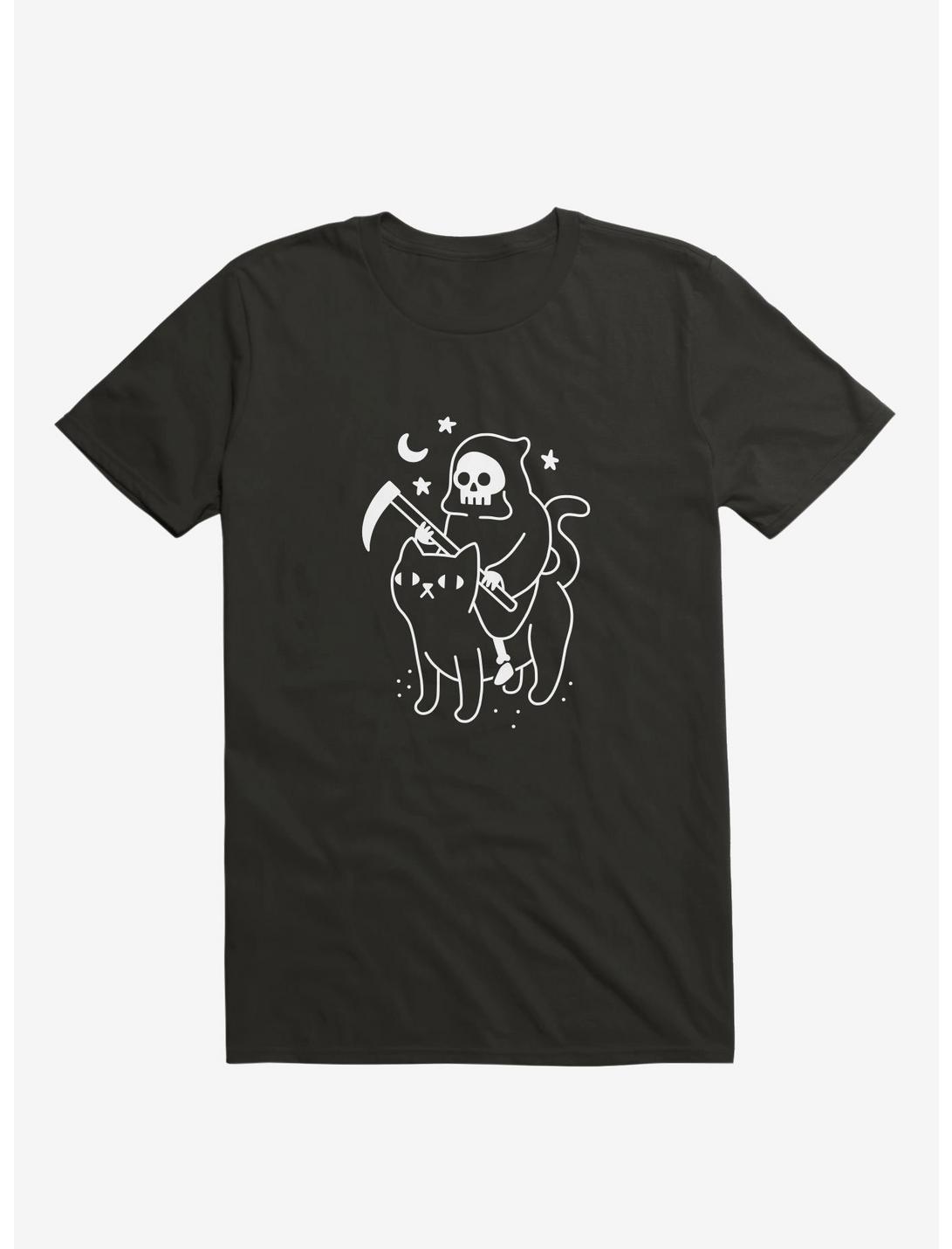 Death Rides A Black Cat T-Shirt