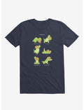T-Rex Tries Yoga T-Shirt