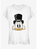 Disney DuckTales Scrooge Big Face Girls T-Shirt