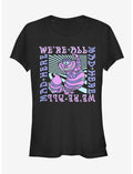 Disney Alice In Wonderland Mad Here Trip Girls T-Shirt