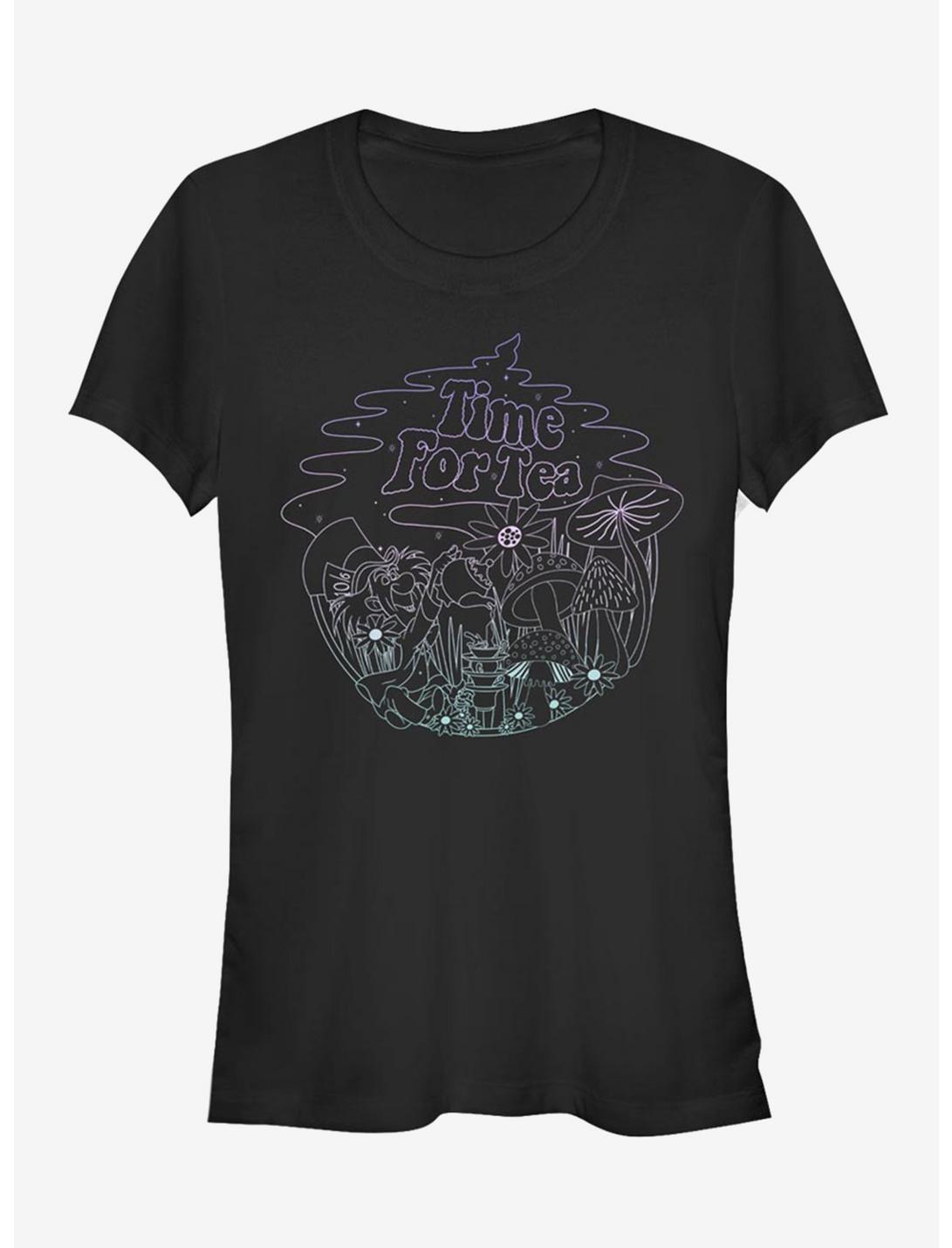Disney Alice In Wonderland Tea Time Line Girls T-Shirt