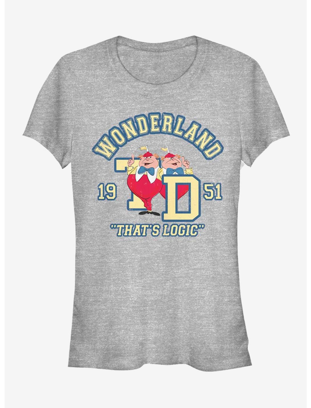 Disney Alice In Wonderland Tweedle Collegiate Girls T-Shirt