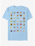 Extra Soft Nintendo Animal Crossing Character Heads T-Shirt
