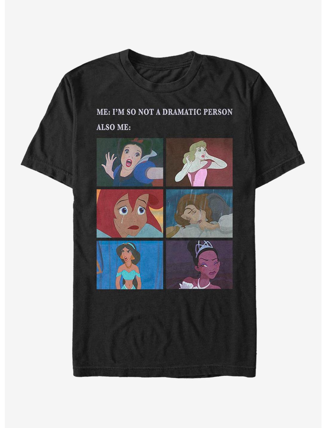Disney Princesses Princess Drama Meme Heavyweight T-Shirt