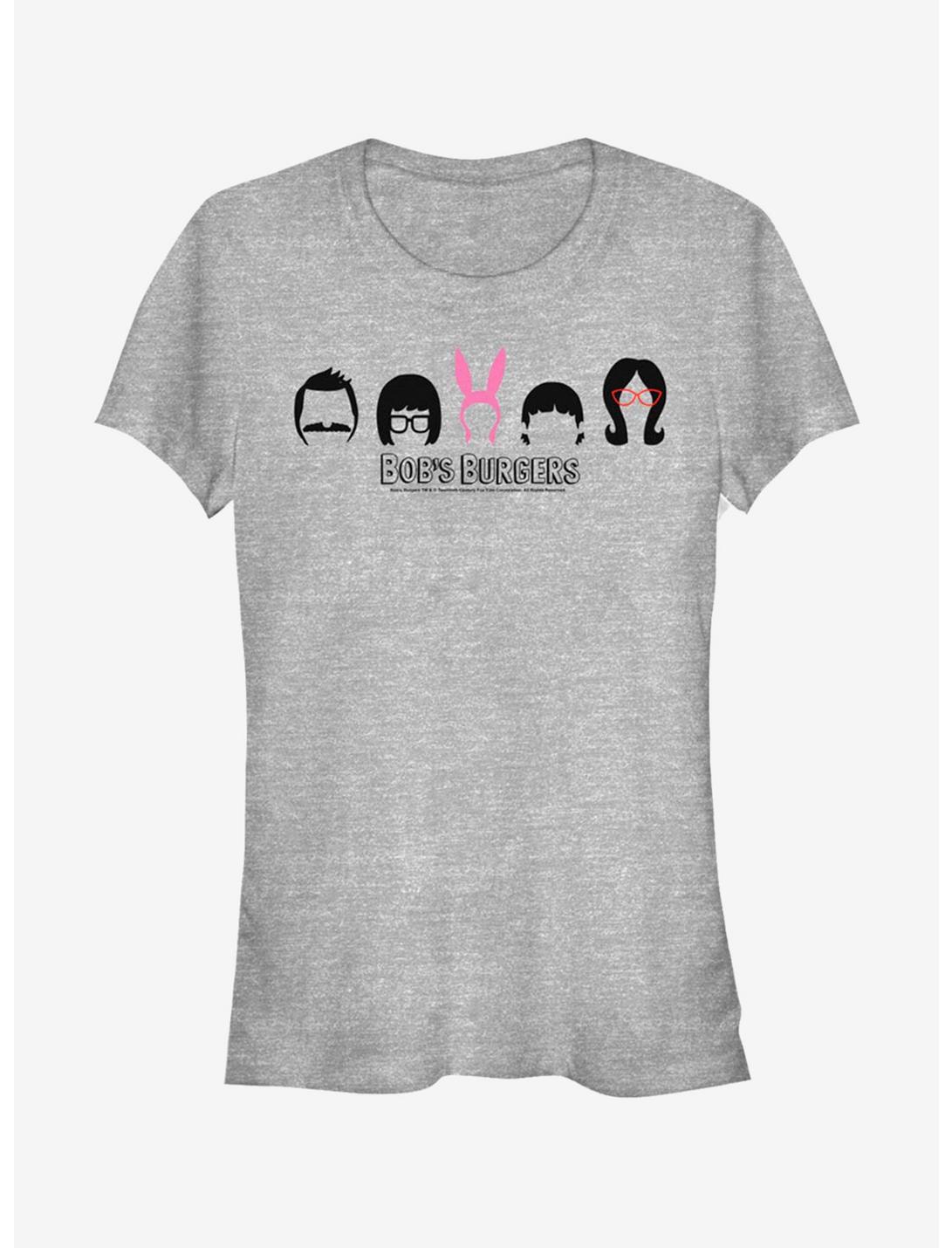 Bob's Burgers Hair Lineup Girls T-Shirt