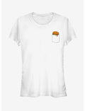 Bob's Burgers Faux Pocket Burger Girls T-Shirt