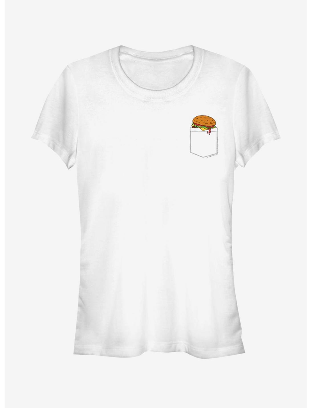 Bob's Burgers Faux Pocket Burger Girls T-Shirt