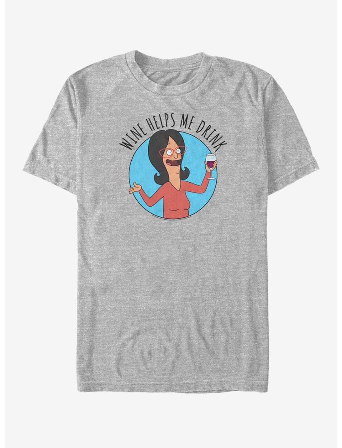 Bob's Burgers Linda Belcher Wine Helps T-Shirt