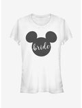 Disney Mickey Mouse Bride Ears Girls T-Shirt