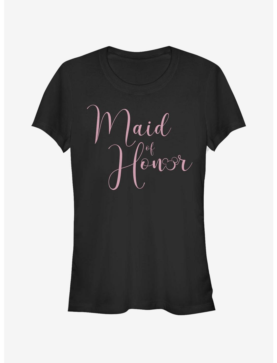 Disney Mickey Mouse Disney Maid Of Honor Girls T-Shirt
