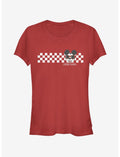 Disney Mickey Mouse Mickey Checkers Girls T-Shirt