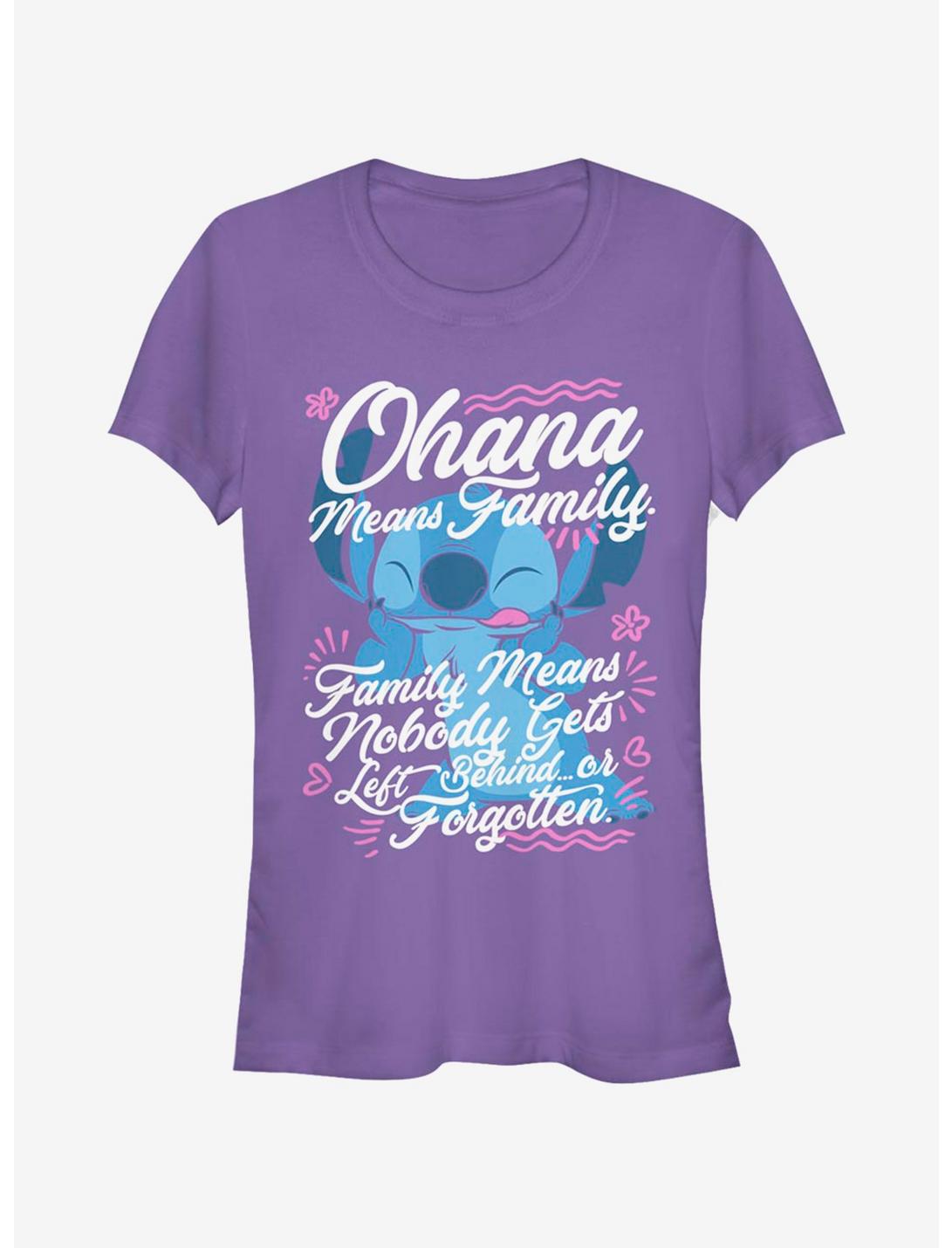 Disney Lilo & Stitch Ohana Family Girls T-Shirt