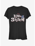 Disney Lilo & Stitch Stitch With Logo Girls T-Shirt