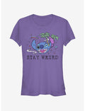 Disney Lilo & Stitch Trippy Stitch Girls T-Shirt