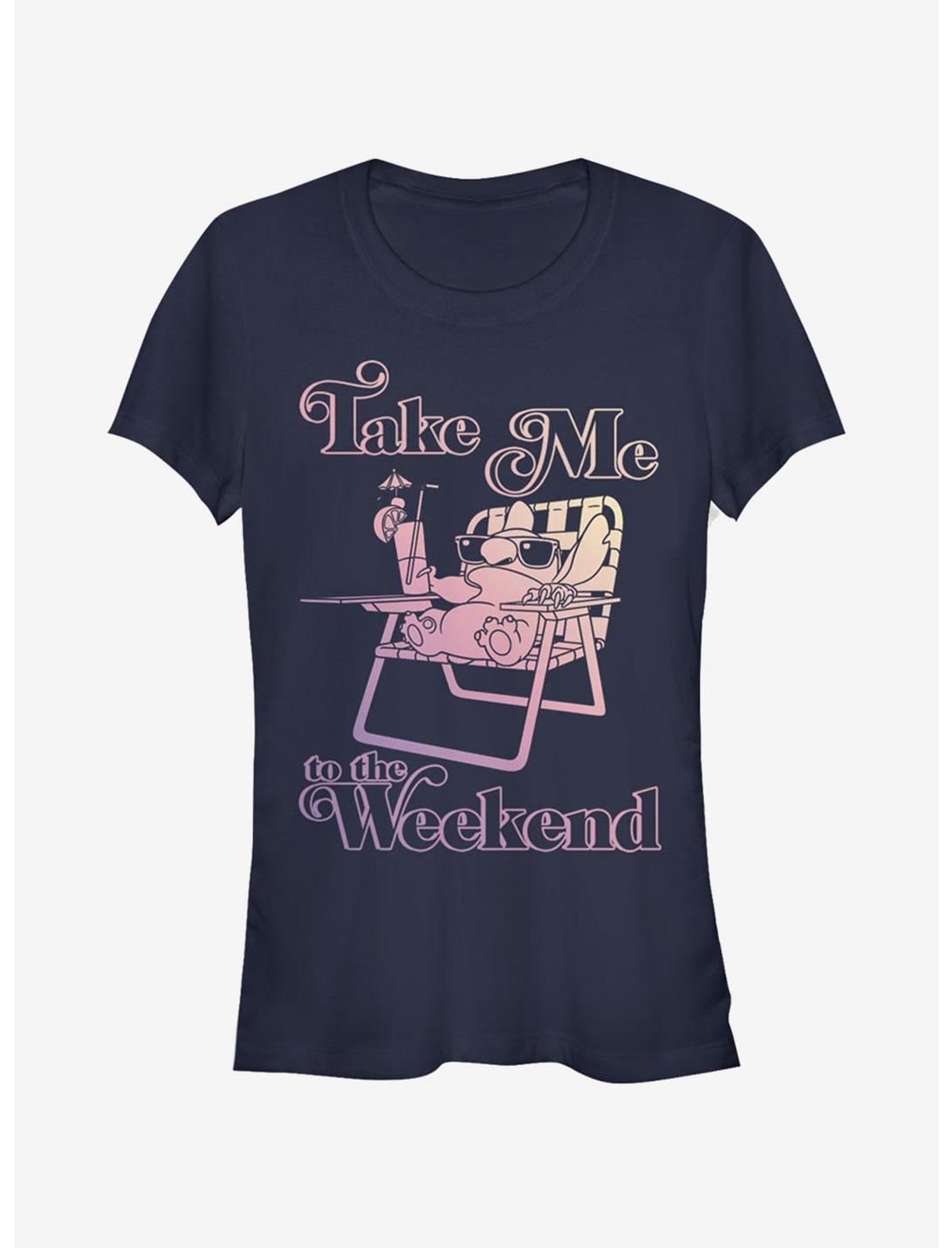 Disney Lilo & Stitch Weekend Stitch Girls T-Shirt