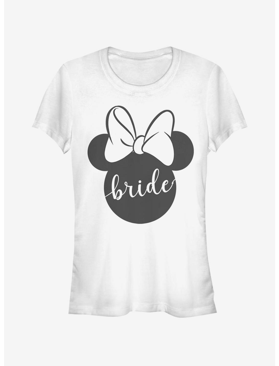 Disney Minnie Mouse Bow Bride Girls T-Shirt