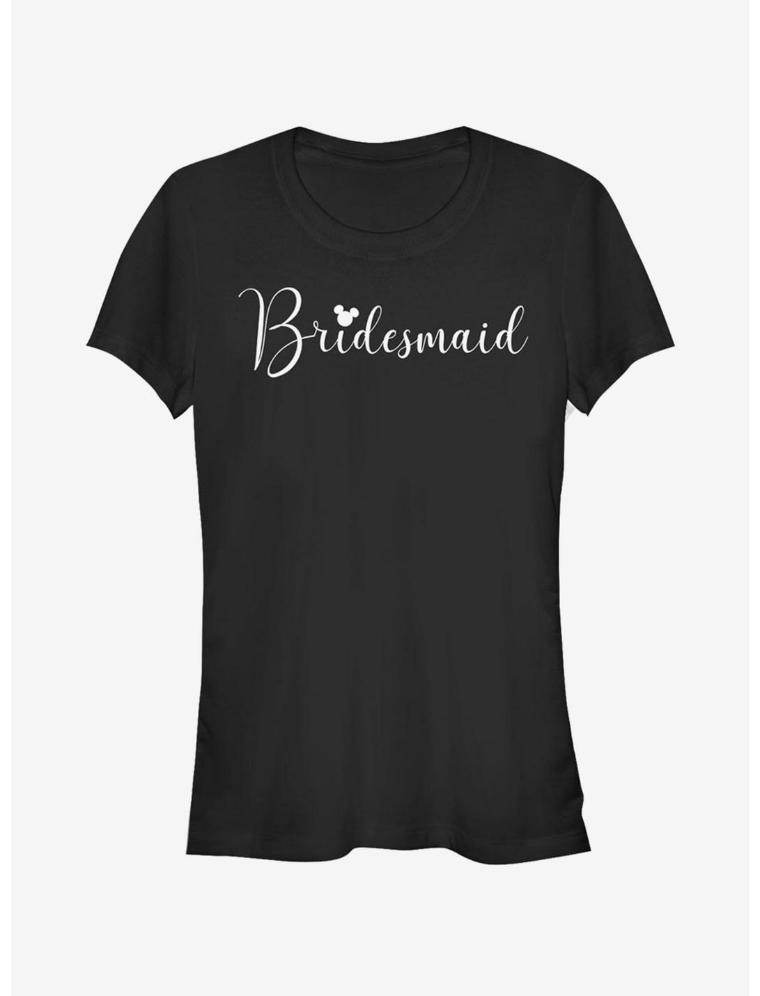 Disney Mickey Mouse Disney Bridesmaid Girls T-Shirt