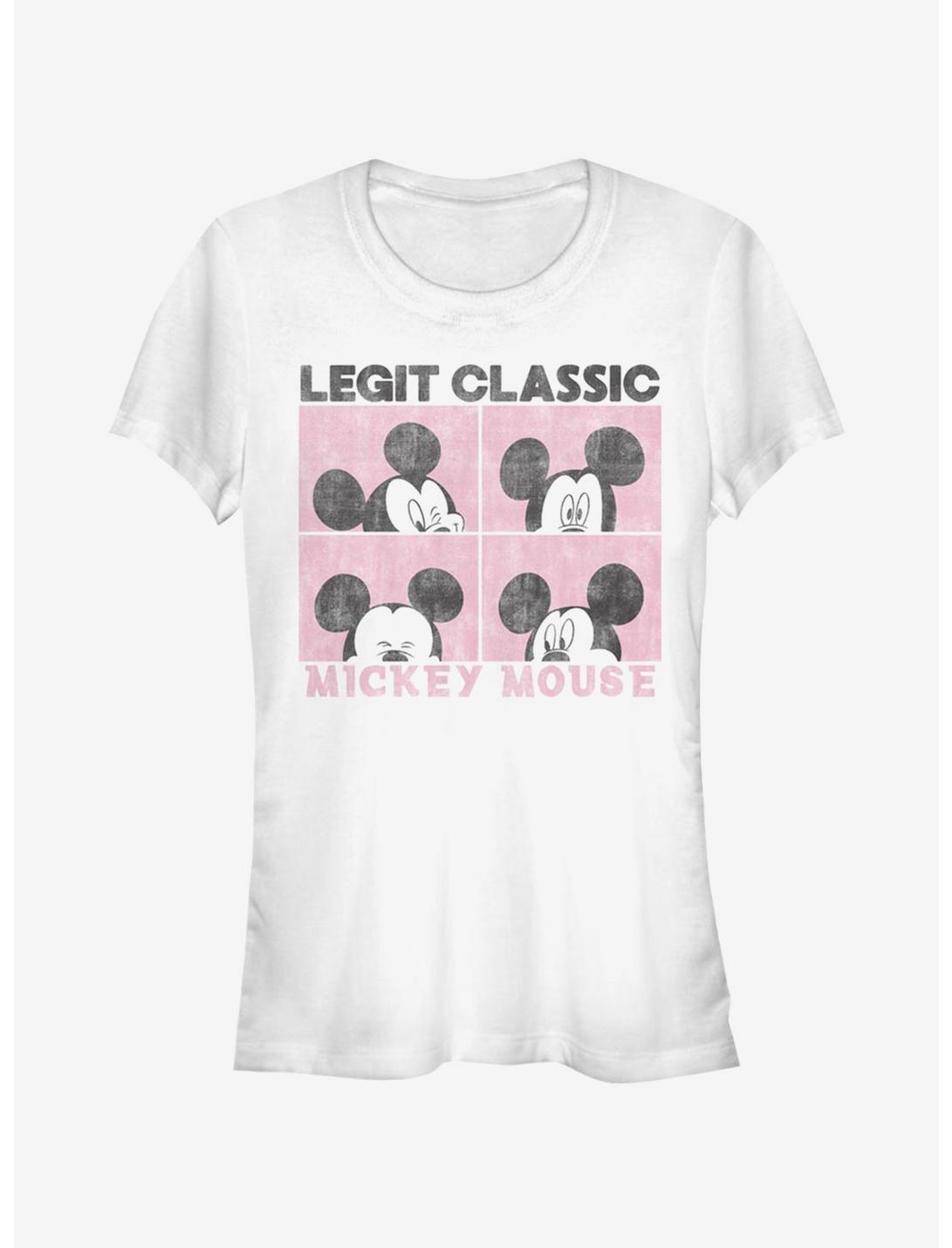 Disney Mickey Mouse Mickey Faces Girls T-Shirt