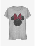 Disney Mickey Mouse Minnie Leopard Bow Girls T-Shirt