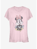 Disney Mickey Mouse Minnie Sit Girls T-Shirt
