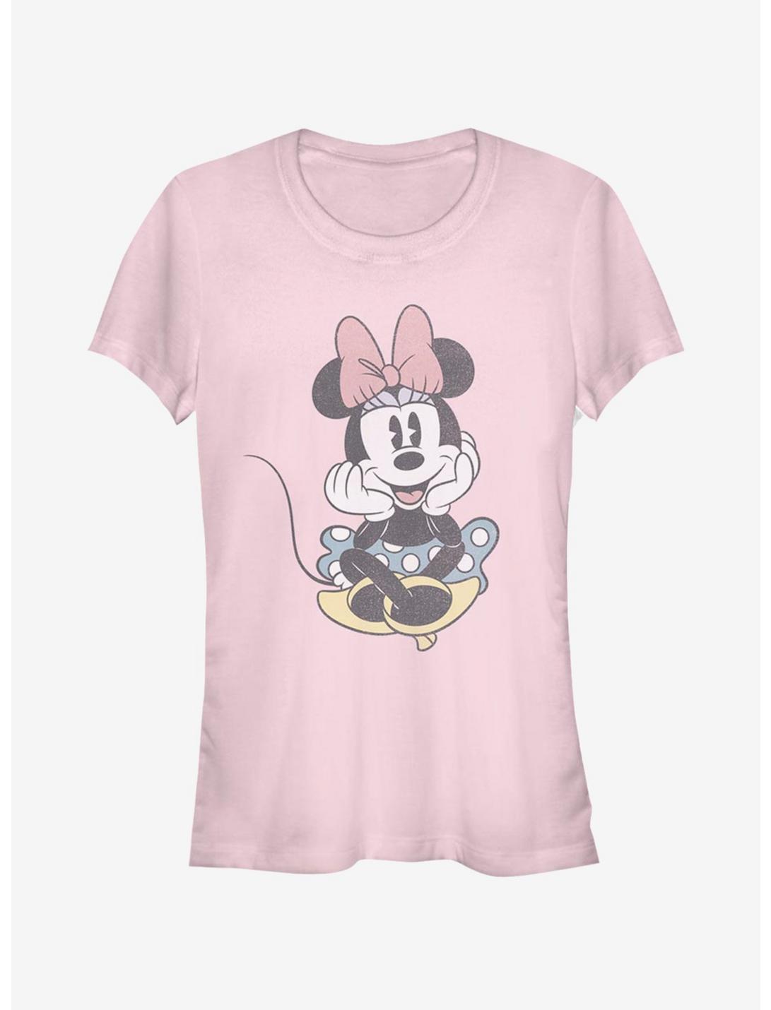 Disney Mickey Mouse Minnie Sit Girls T-Shirt