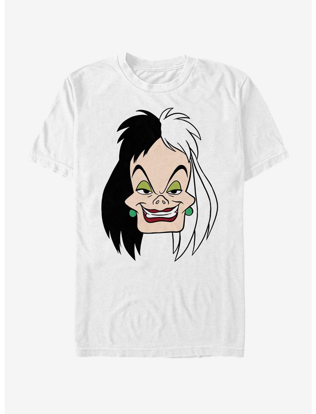 Disney 101 Dalmatians Cruella Big Face T-Shirt