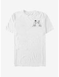 Disney 101 Dalmatians Pongo And Perdy Line T-Shirt