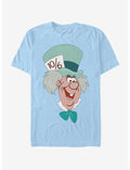 Disney Alice In Wonderland Mad Hatter Big Face T-Shirt