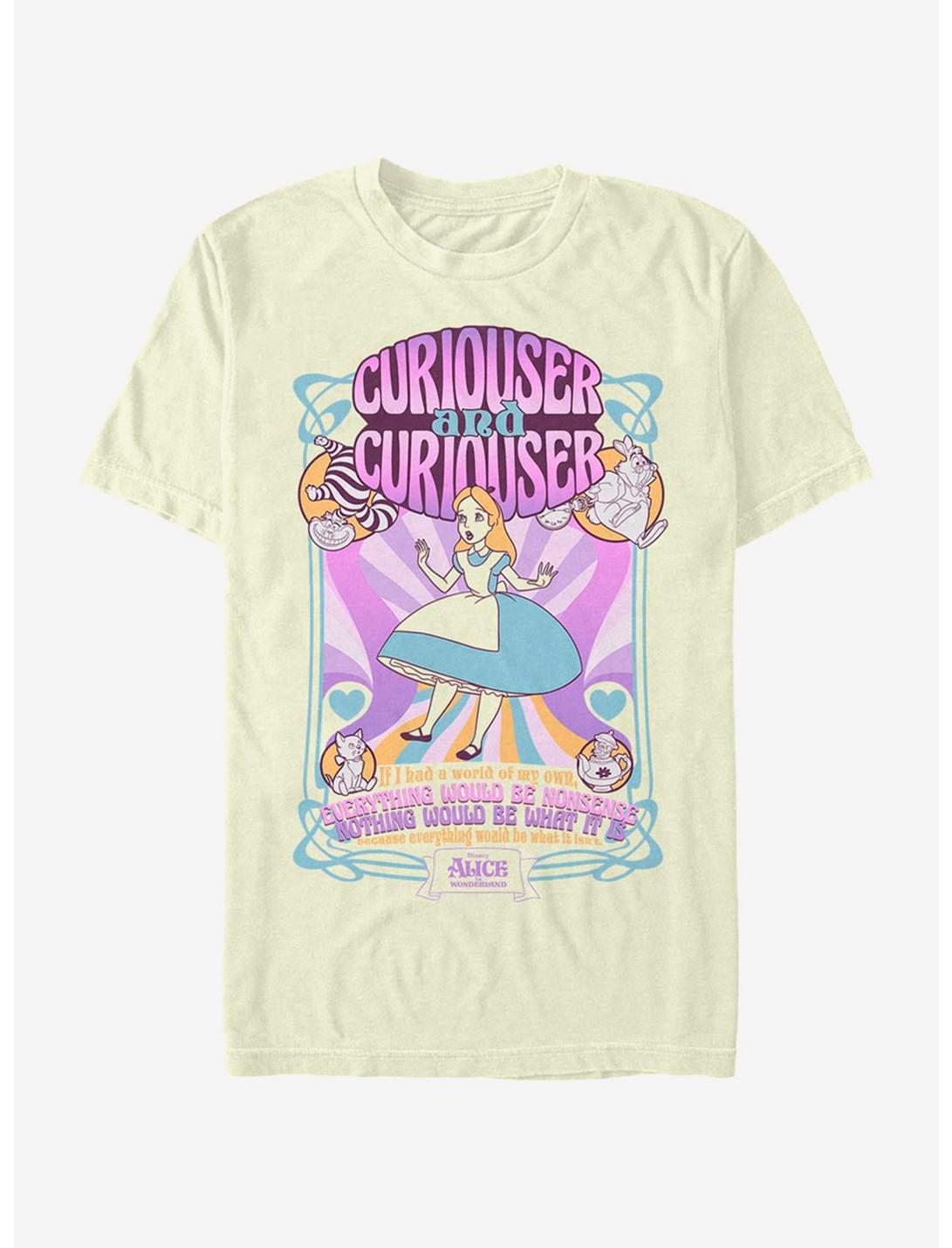 Disney Alice In Wonderland Psychedelic Nouveou T-Shirt