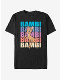 Disney Bambi Name Stacked T-Shirt