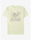Disney Bambi Simple Flowers T-Shirt