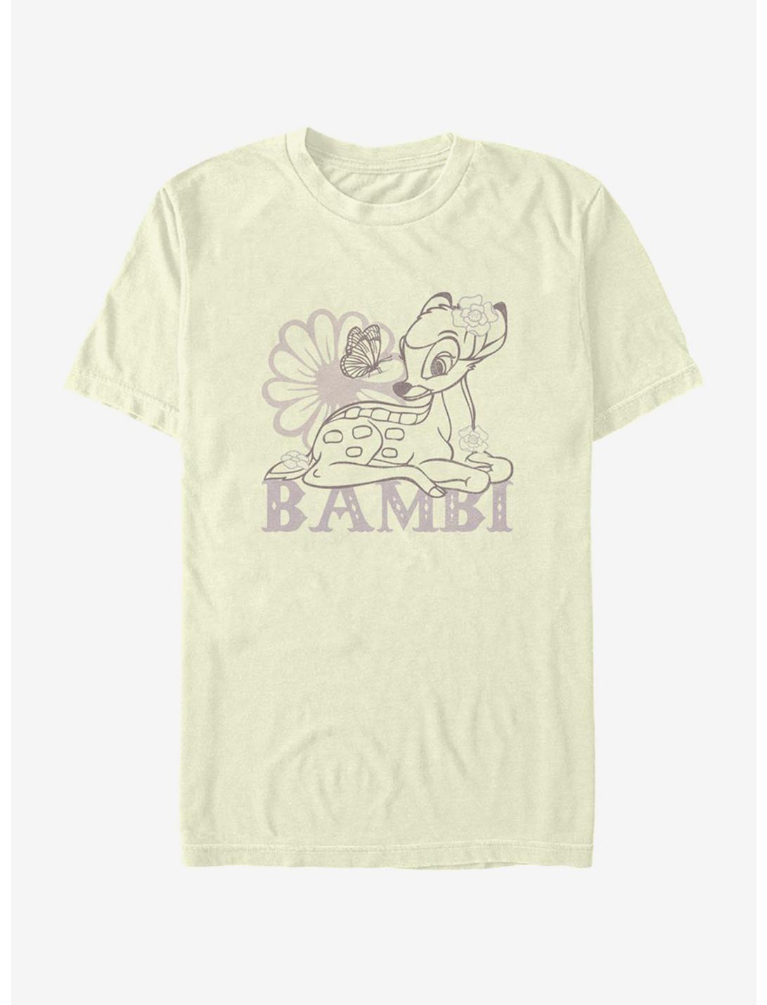 Disney Bambi Simple Flowers T-Shirt
